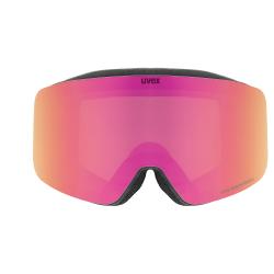 Detske lyziarske okuliare Uvex Pwdr FM black matt pink 2